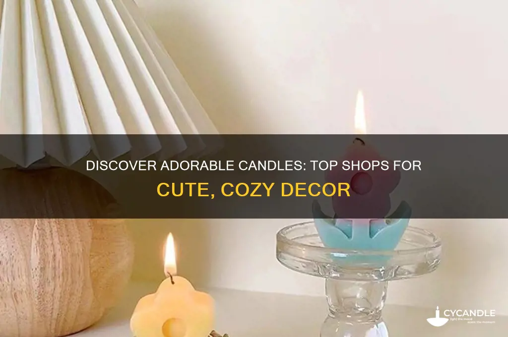 where to buy cute candles