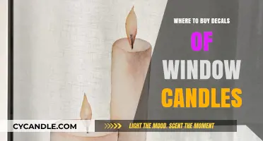 Best Places to Purchase Window Candle Decals Online & In-Store