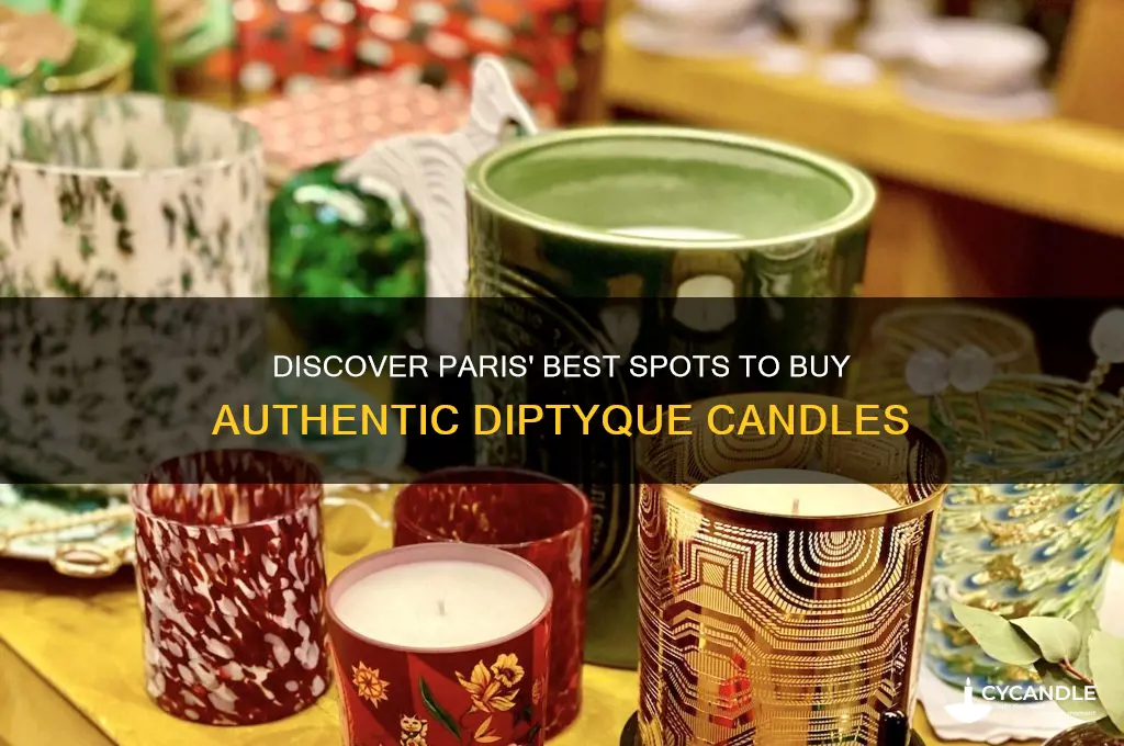 where to buy diptyque candles in paris