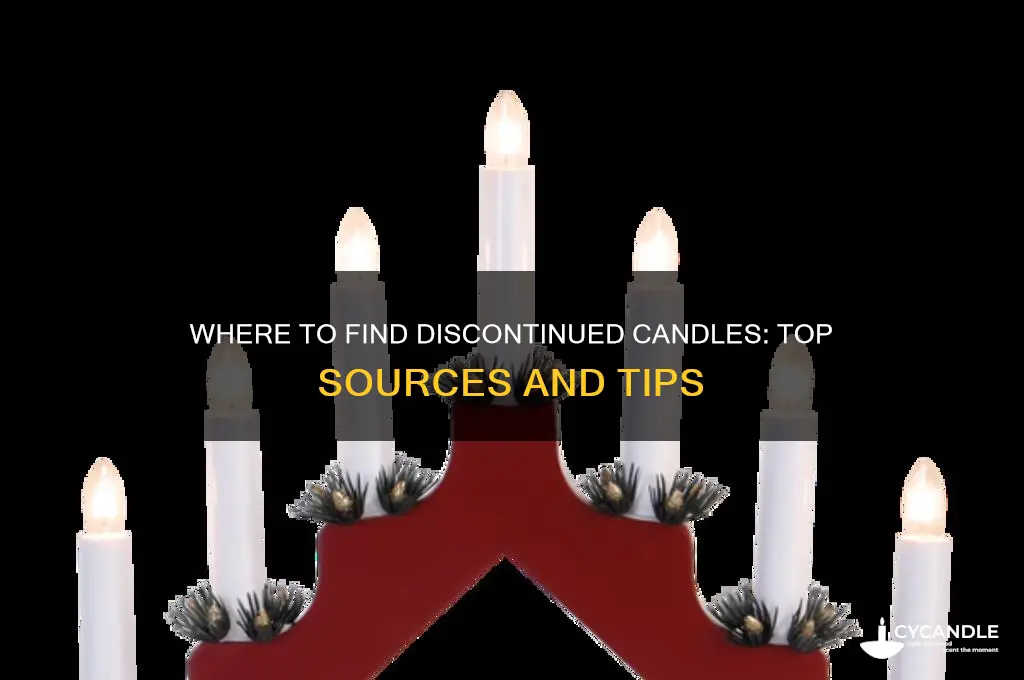 where to buy discontinued candles