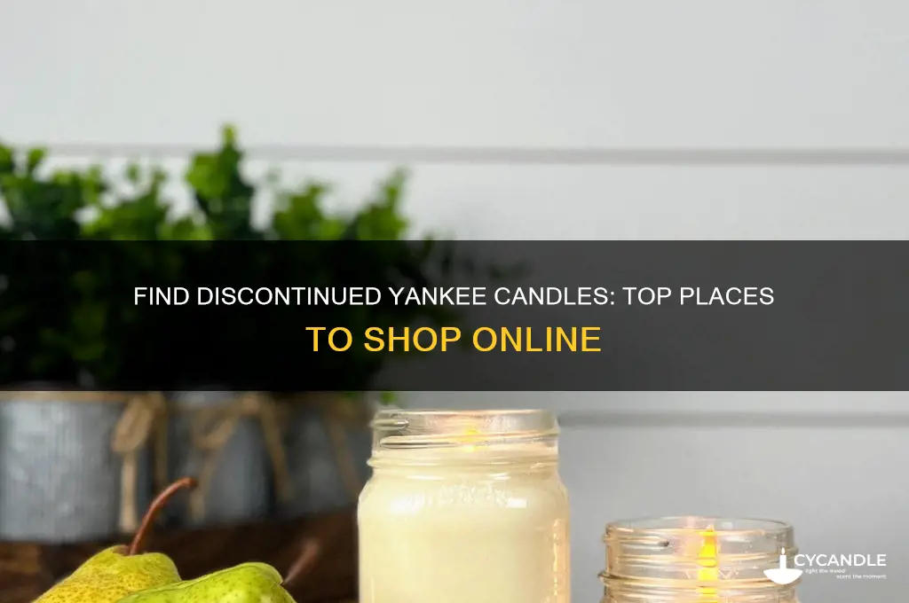 where to buy discontinued yankee candles