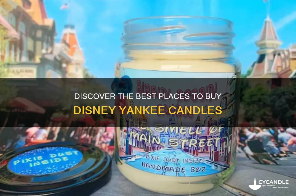 where to buy disney yankee candles