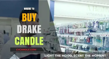 Where to Buy Drake Candle: Top Retailers and Online Stores