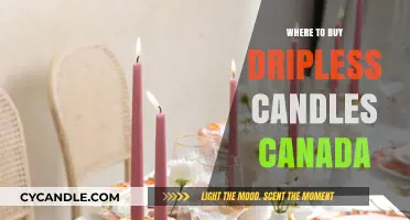 Top Dripless Candles Retailers in Canada: Where to Shop