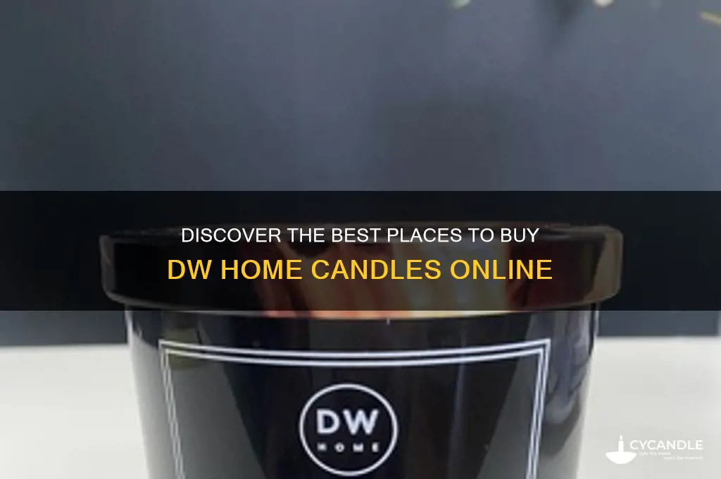where to buy dw home candles