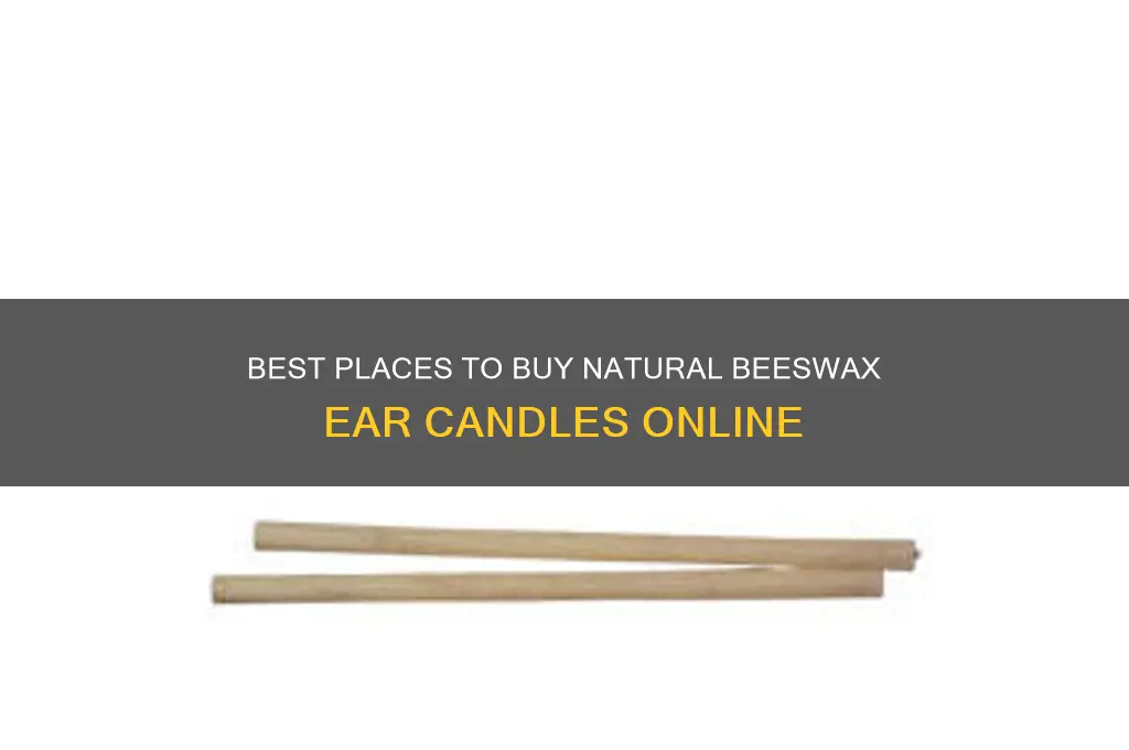 where to buy ear candles beeswax