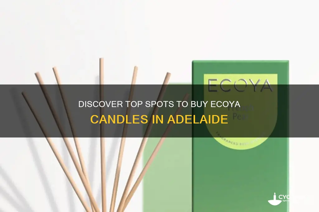 where to buy ecoya candles adelaide