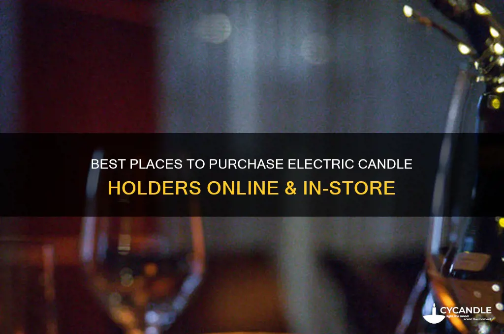 where to buy electric candle holder