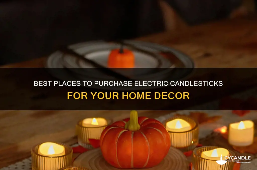 where to buy electric candle sticks