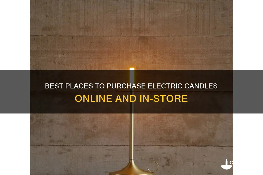 where to buy electric candle