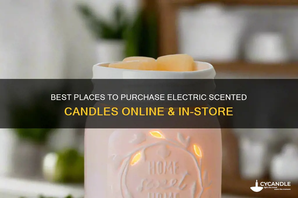 where to buy electric scented candles