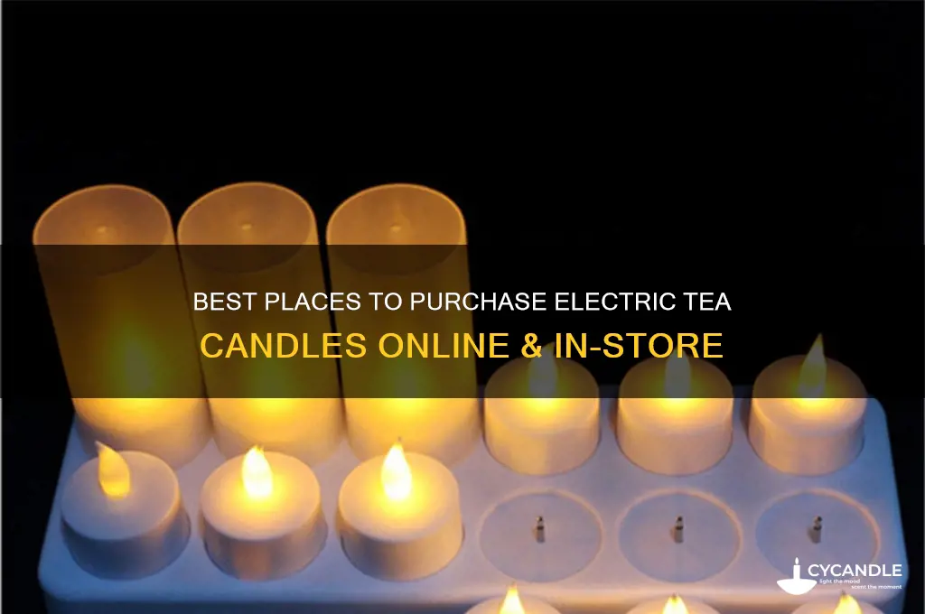 where to buy electric tea candles