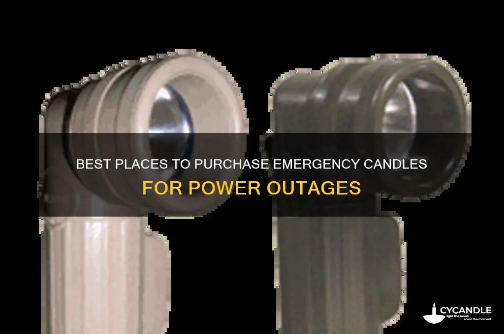 where to buy emergency candles
