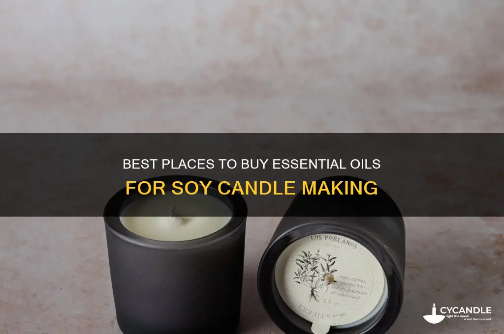 where to buy essential oils for soy candles