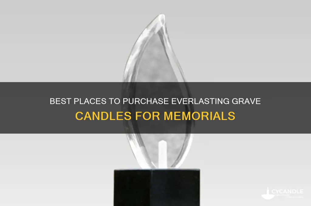 where to buy everlasting candles for graves