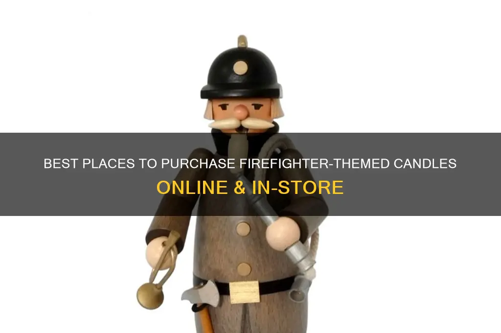 where to buy fire fighter candles