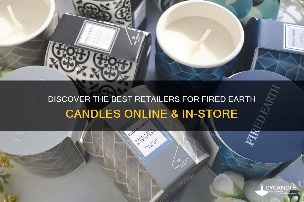 where to buy fired earth candles