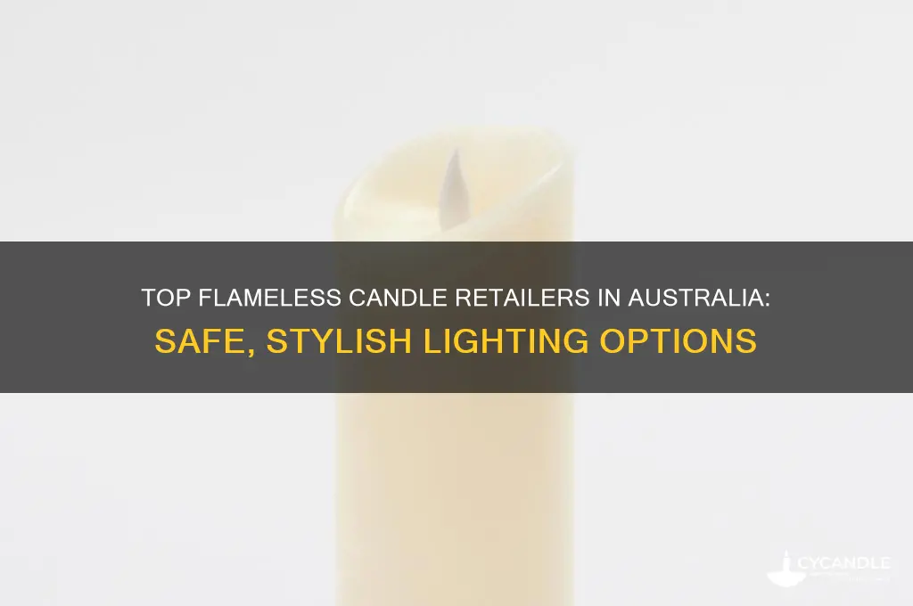 where to buy flameless candles in australia