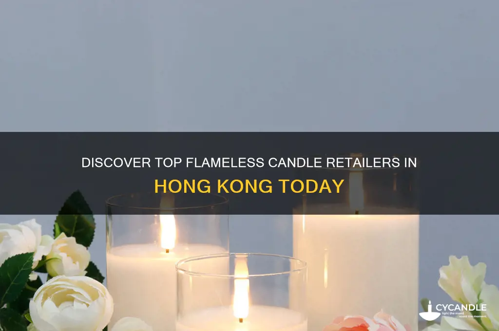 where to buy flameless candles in hong kong
