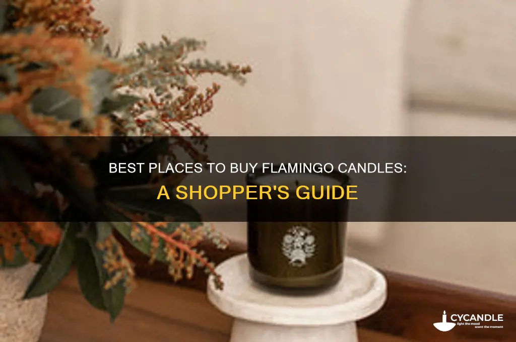 where to buy flamingo candles