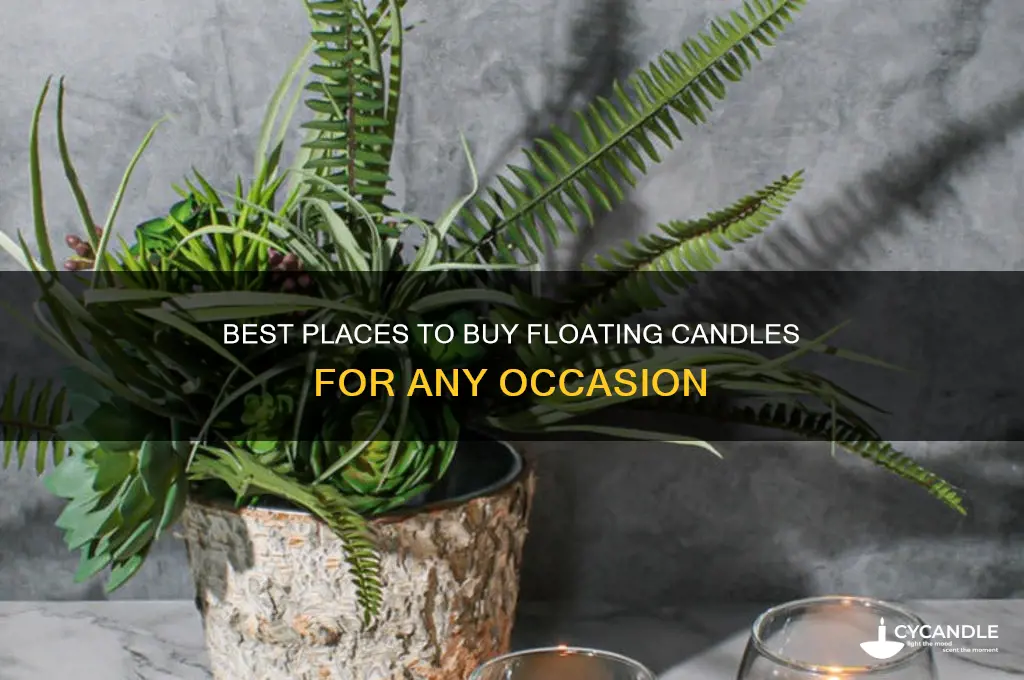 where to buy floating candles