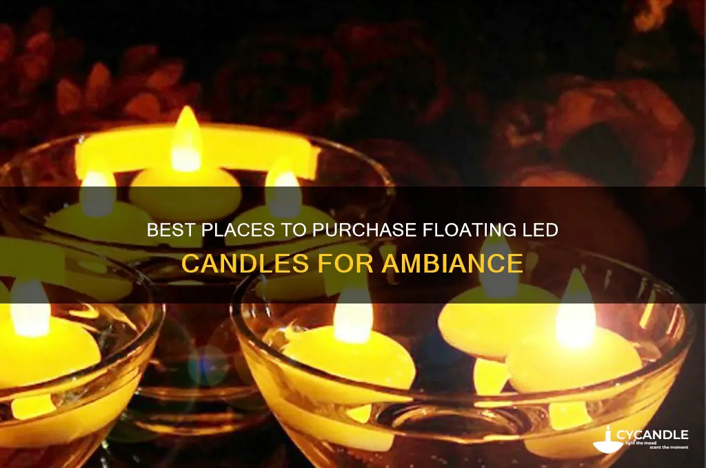 where to buy floating led candles