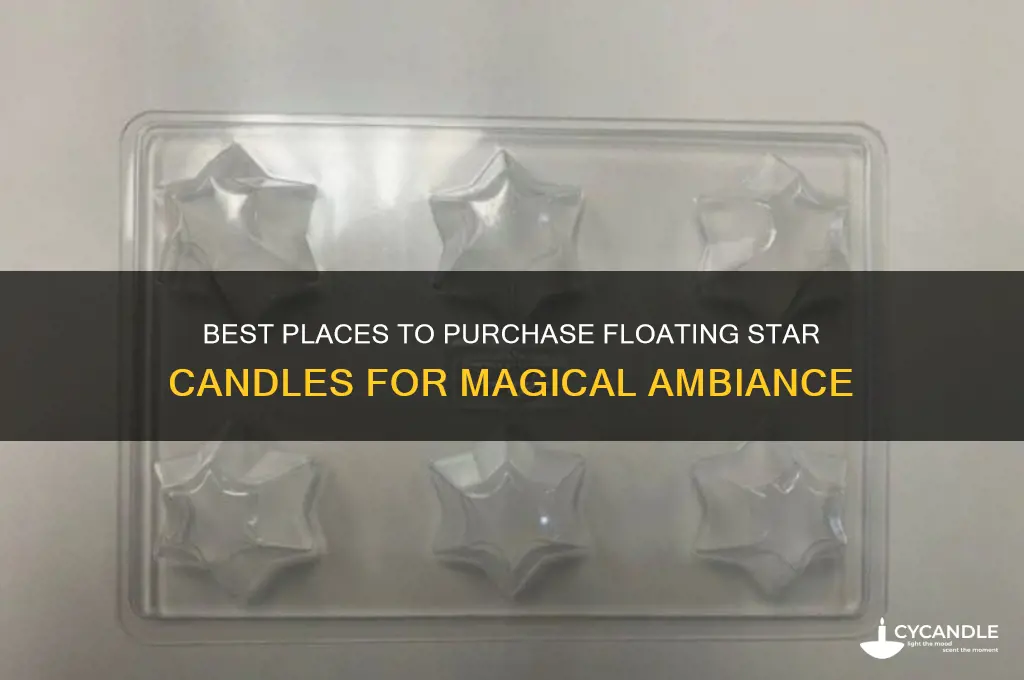 where to buy floating star candles