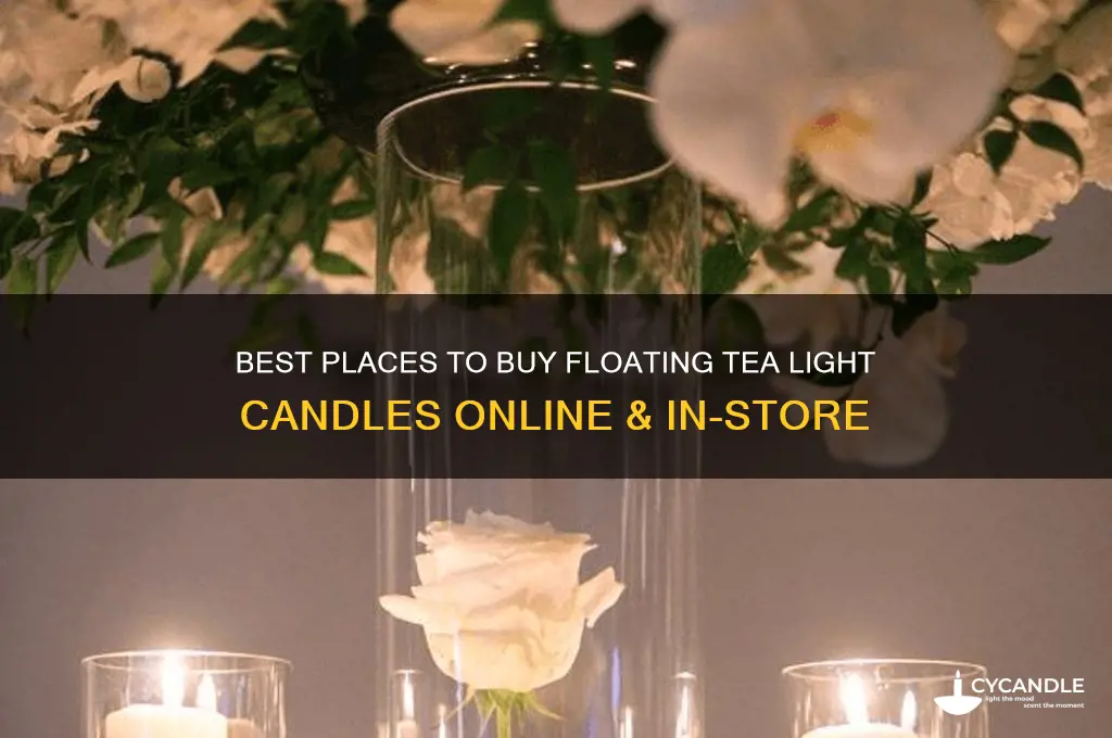 where to buy floating tea light candles