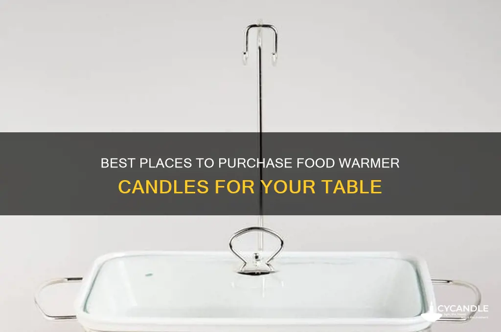 where to buy food warmer candles