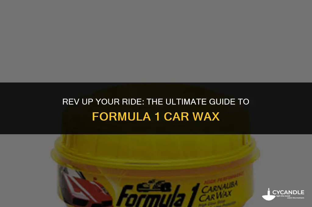 where to buy formula 1 car wax