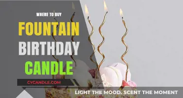 Best Places to Buy Unique Fountain Birthday Candles Online