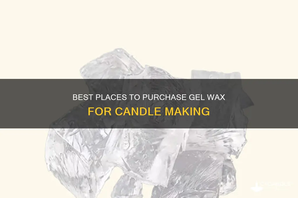 where to buy gel to make candles