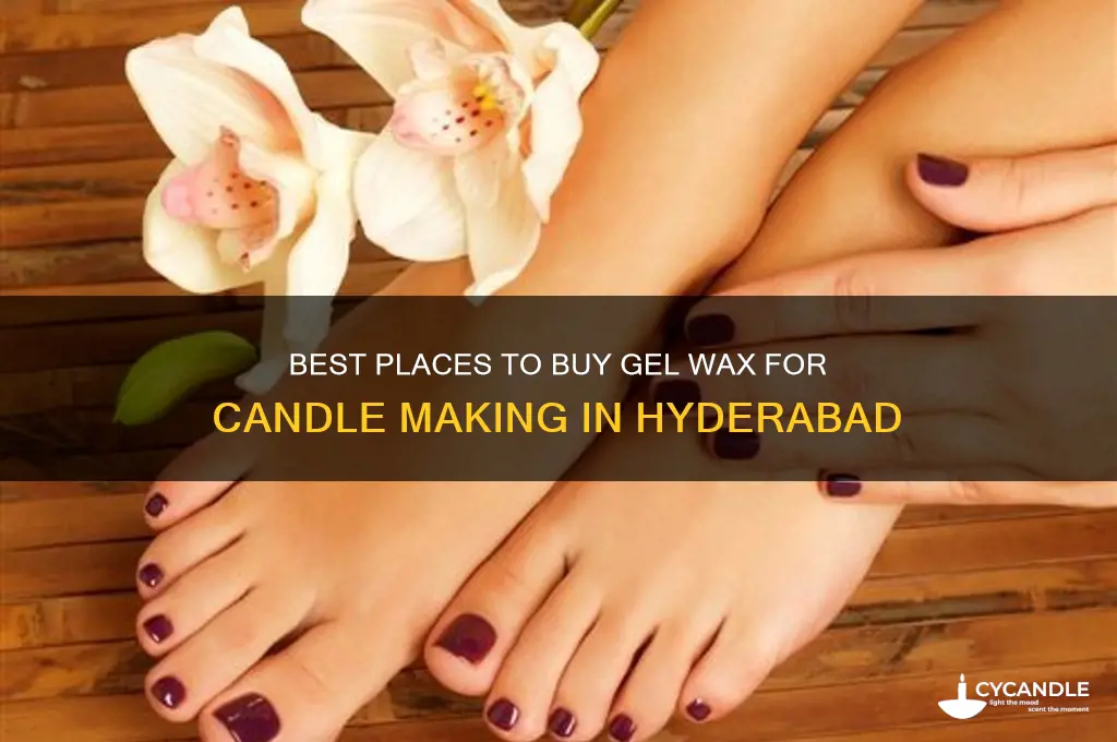 where to buy gel wax for candle making in hyderabad