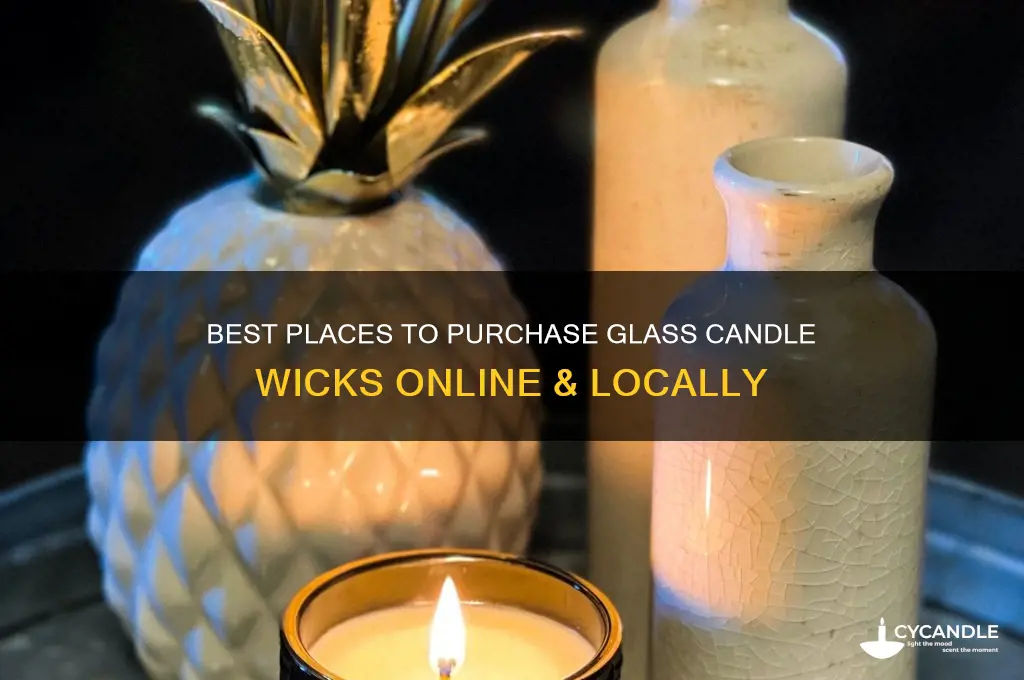 where to buy glass candle wicks