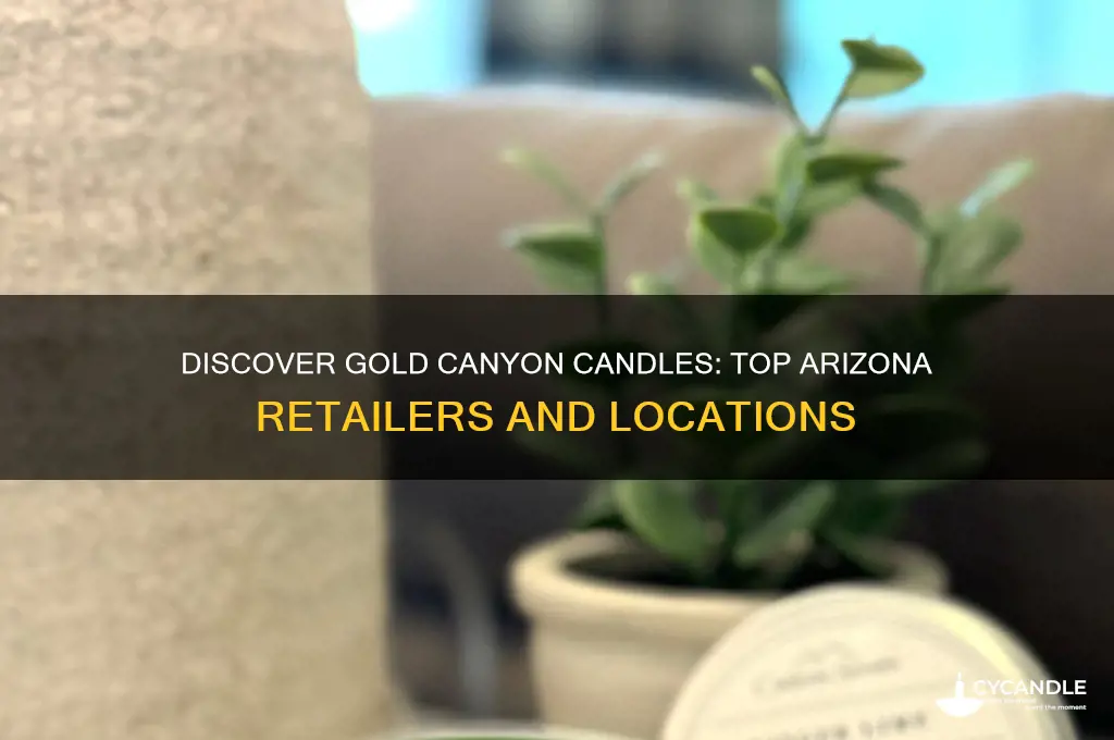 where to buy gold canyon candles in arizona