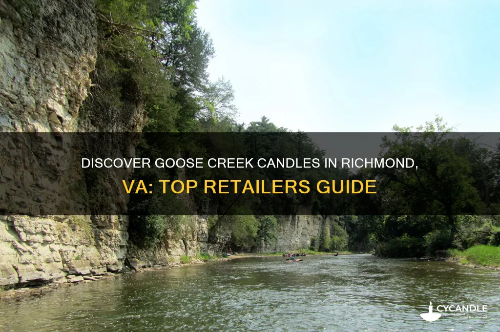 where to buy goose creek candles in richardlands va