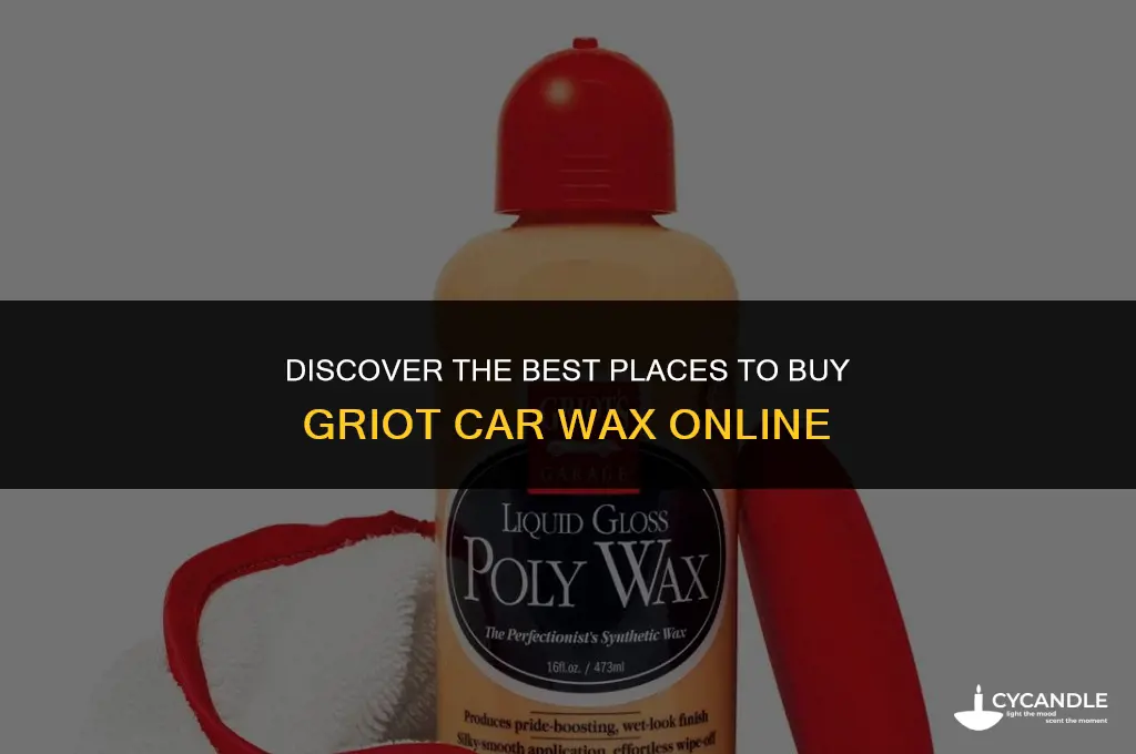 where to buy griot car wax