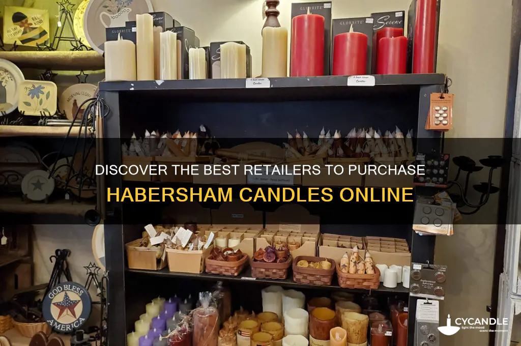 where to buy habersham candles