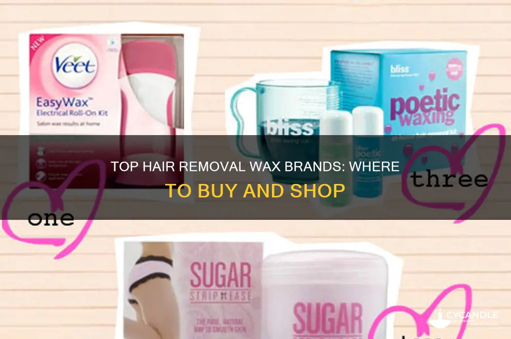 where to buy hair removal wax brands