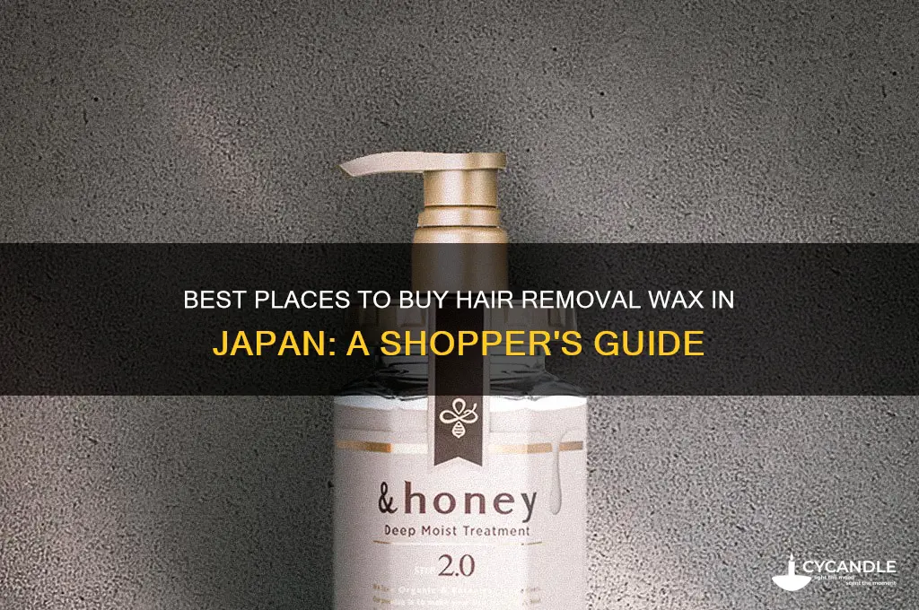 where to buy hair removal wax in japan