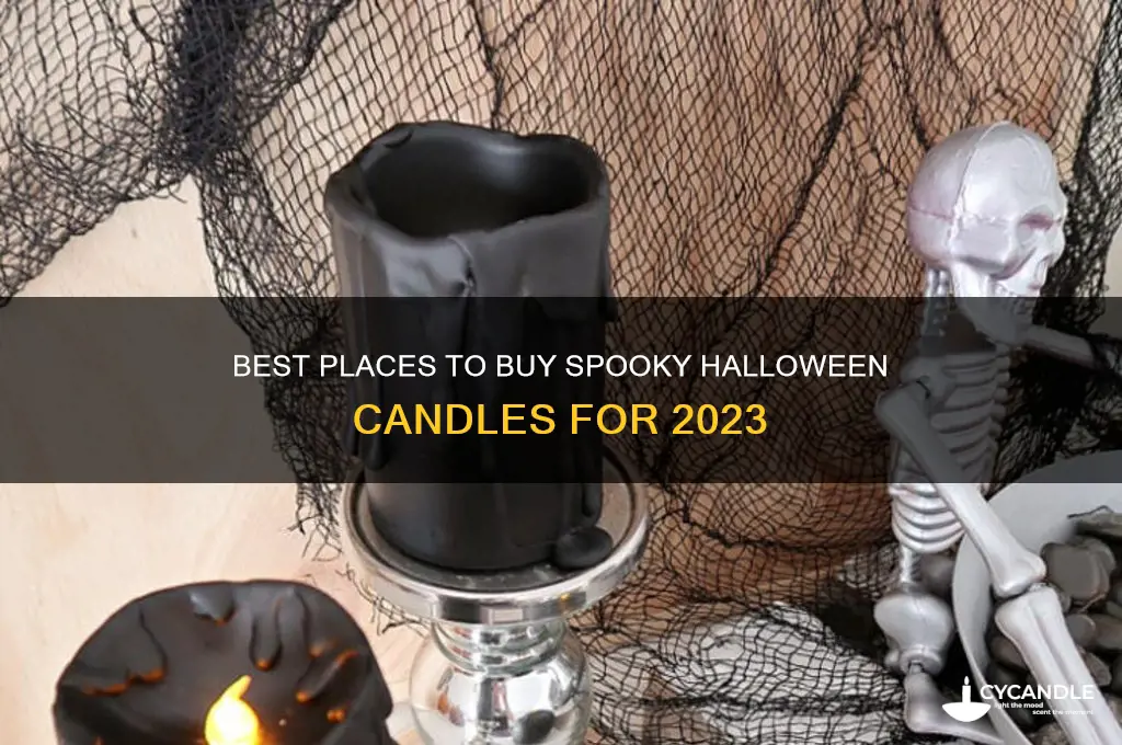 where to buy halloween candles