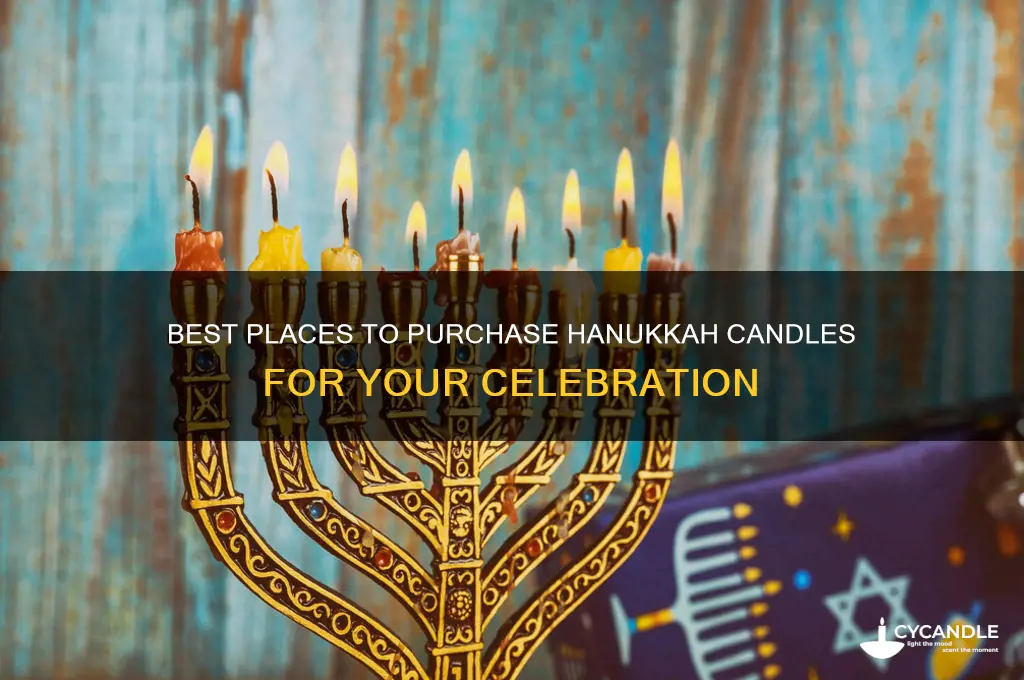 where to buy hanukah candles