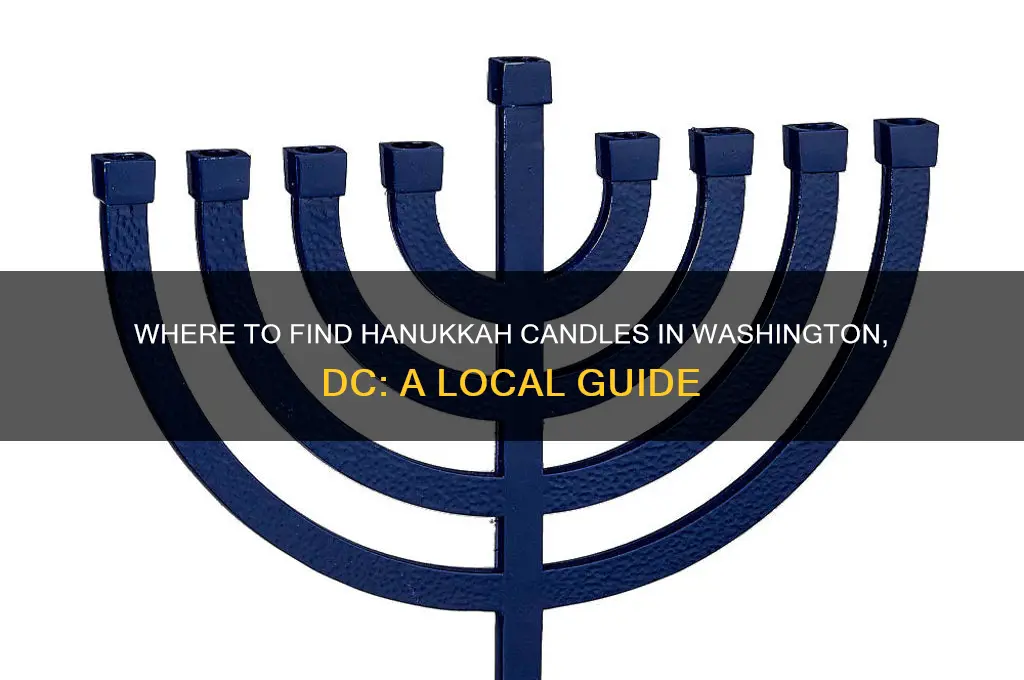 where to buy hanukkah candles dc