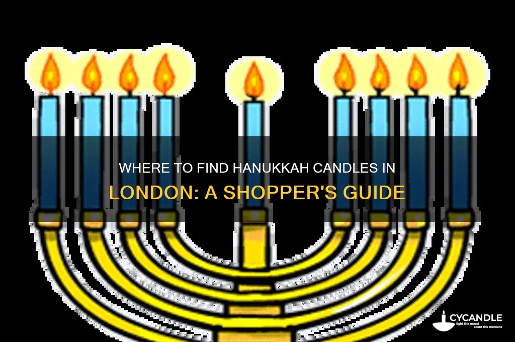 where to buy hanukkah candles in london