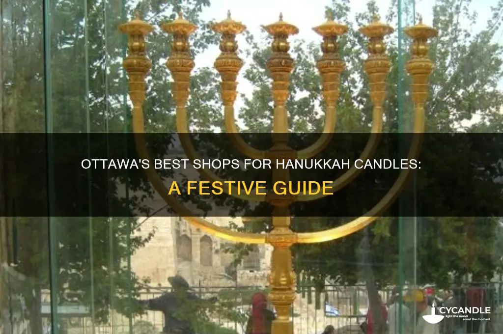 where to buy hanukkah candles in ottawa