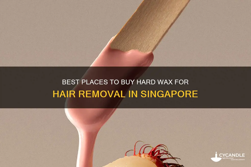 where to buy hard wax hair removal in singapore