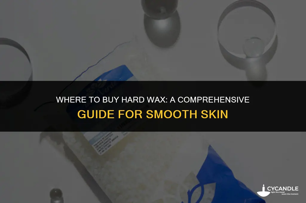 where to buy hard wax