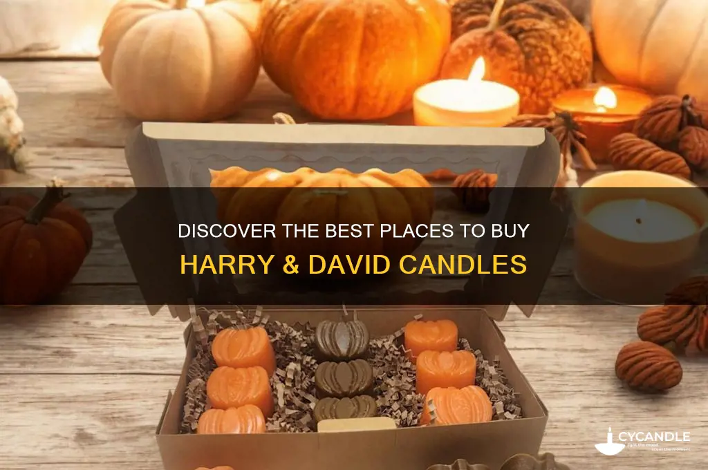 where to buy harry and david candles