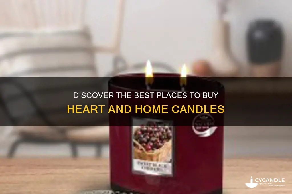 where to buy heart and home candles