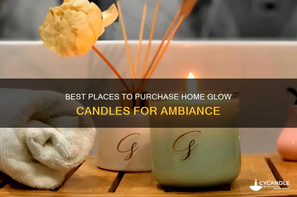 where to buy home glow candles